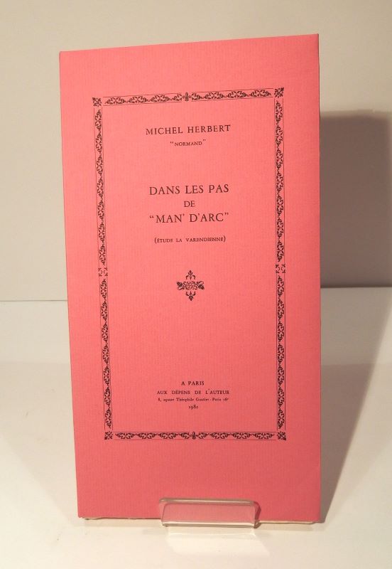 Couverture du livre Estimation du livre « dans les pas de “Man d’Arc”. (Etudes La Varendienne) »