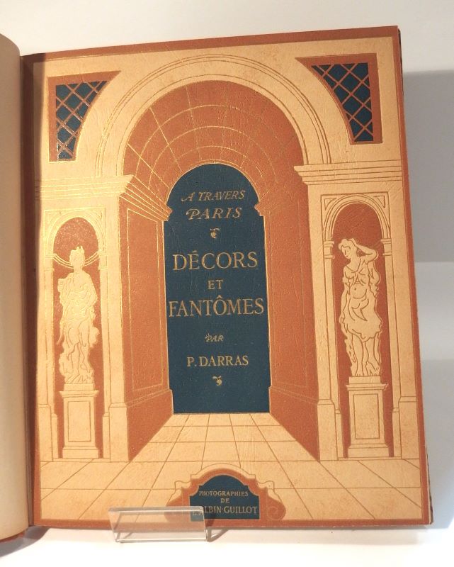 Couverture du livre Estimation du livre « décors & fantômes. A travers Paris »