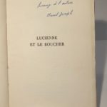 Couverture du livre Estimation du livre « lucienne et le boucher. Pièce en 4 actes »