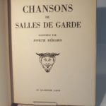 Couverture du livre Estimation du livre « chansons de salles de garde »