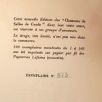 Couverture du livre Estimation du livre « chansons de salles de garde »