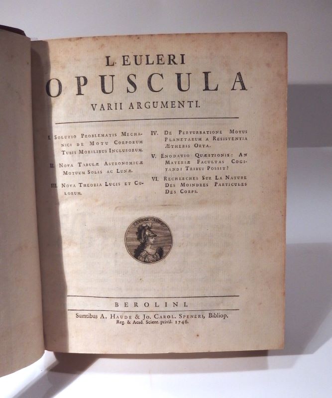 Couverture du livre Estimation du livre « opuscula Varii Argumenti. Conjectura Physica circa Propagationem soni ac luminis. Opusculorum Tomus III continens Novam theoriam magnetis. »