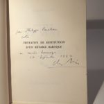 Couverture du livre Estimation du livre &laquo;&nbsp;le Vent. Tentative de restitution d&rsquo;un retable baroque&nbsp;&raquo;