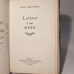 Couverture du livre Estimation du livre « lettres à ma mère »