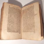 Couverture du livre Estimation du livre « rerum naturalium doctrina methodica / post secundam editionem denuo copiosissime adaucta, & in III. Libros distincta: a Gul. Adolpho Scribonio, Marpurgensi doctore et medico. De inventione dialecticae liber, e praelectionibus Gasparis Oleviani excerptus. Continens ejus usum et institutionem in timore Domini.Ioan Thomae Freigii Mosaicus: continens historiam Ecclesiasticam, 2494 annorum, ab orbe condito usque ad Mosis mortem »