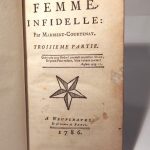 Couverture du livre Estimation du livre « la Femme infidelle (infidèle). « Toute fille lettrée restera fille toute sa vie, quand il y aura des hommes sensés » »