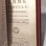 Couverture du livre Estimation du livre « la Femme infidelle (infidèle). « Toute fille lettrée restera fille toute sa vie, quand il y aura des hommes sensés » »