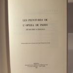 Couverture du livre Estimation du livre « les Peintures de l’Opéra de Paris de Baudry à Chagall »