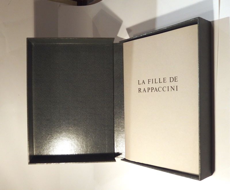 Couverture du livre Estimation du livre « la Fille de Rappaccini »