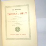 Couverture du livre Estimation du livre « le Roman de Tristan et Iseut. Renouvelé par Joseph Bédier. Illustrations de Robert Engels. »