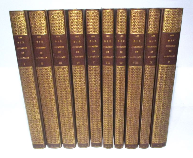 Couverture du livre Estimation du livre « les Dix journées de Jean Boccace »