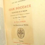 Couverture du livre Estimation du livre « les Dix journées de Jean Boccace »