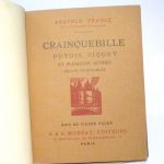 Couverture du livre Estimation du livre « crainquebille, Putois, Riquet et plusieurs autres récits profitables »