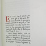 Couverture du livre Estimation du livre « la vie de Jospeh Smith »
