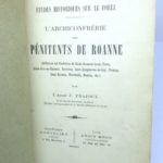 Couverture du livre Estimation du livre « mélanges historiques sur Roanne »