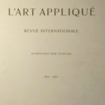 Couverture du livre Estimation du livre « le Style moderne. L’Art appliqué. Deuxième année »