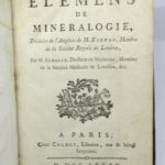 Couverture du livre Estimation du livre « Élémens de minéralogie »