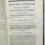Couverture du livre Estimation du livre « histoire naturelle de la peau, et de ses rapports avec la santé et la beauté du corps »