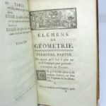 Couverture du livre Estimation du livre « elémens de géométrie »