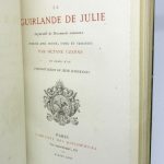 Couverture du livre Estimation du livre « la guirlande de Julie. Augmentée de documents nouveaux, publiée avec notice, notes et variantes par Octave Uzanne »