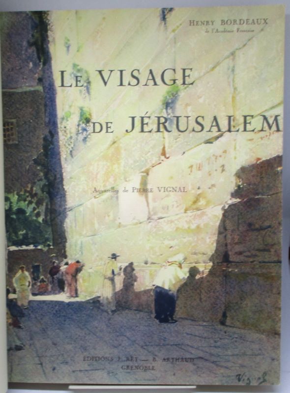 Couverture du livre Estimation du livre « le Visage de Jérusalem »