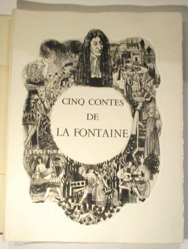 Couverture du livre Estimation du livre « cinq contes de la Fontaine »