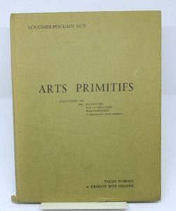 Estimation Beaux-Arts - Couverture du livre Estimation du livre « arts primitifs.Collections de MM. Paul Eluard, Pierre et Albert Loeb, René Rasmussen et appartenant à divers amateurs »