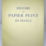 Couverture du livre Estimation du livre « histoire du papier peint en France »