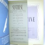Couverture du livre Estimation du livre « synthèse. Revue mensuelle réservée au corps médical. Cinquième année. Numéro 11, Novembre 1937. »