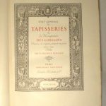 Couverture du livre Estimation du livre « etat général des tapisseries de la manufacture des Gobelins depuis son origine jusqu’à nos jours. 1600-1900.Tome II. Période Louis XIV 1662-1699 »