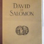 Couverture du livre Estimation du livre « david et Salomon. Traduction de Lemaistre de Sacy »