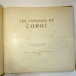 Couverture du livre Estimation du livre « les Paysages de Corot »