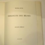 Couverture du livre Estimation du livre « dialogues des règnes »