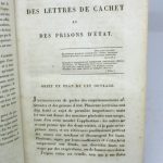 Couverture du livre Estimation du livre « oeuvres choisies de Mirabeau. Des lettres de cachet et des prisons d’Etat »