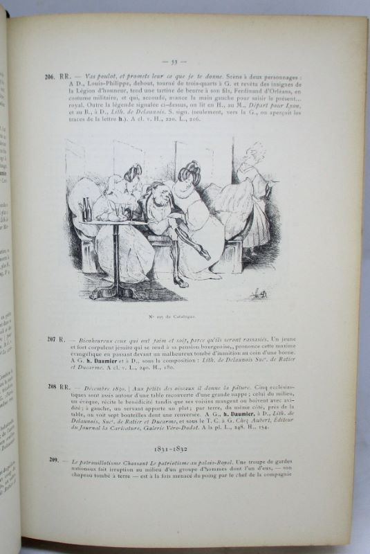 Couverture du livre Estimation du livre « catalogue Raisonné de l’oeuvre lithographié de Honoré Daumier »