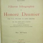 Couverture du livre Estimation du livre « catalogue Raisonné de l’oeuvre lithographié de Honoré Daumier »