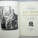 Couverture du livre Estimation du livre « les Désirs de Jean Servien »