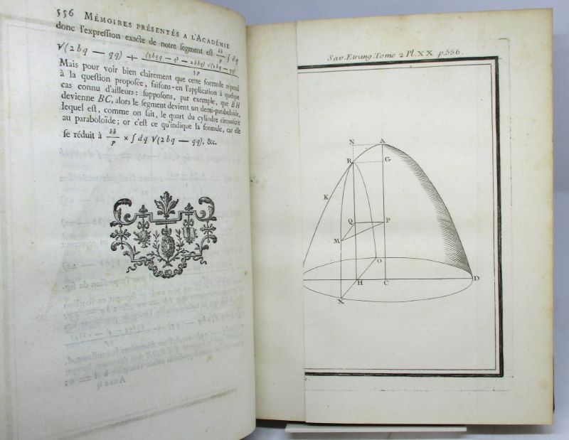 Couverture du livre Estimation du livre « usages de la différentiation des paramètres, pour la solution de plusieurs problèmes de la méthode inverse des tangentes.Méthode générale pour décrire des lignes courbes par l’intersection des lignes droites (…).Sur les intersections de la sphère et d’un cône du second degré.Mémoire sur l’emploi des projections stéréographiques en géométrie.Essai sur un nouveau mode d’exposition des principe du calcul différentie (…).Mémoire sur les développées des courbes planes, leur application à différentes considérations géométriques, et à la construction des équations algébrique et transcendantes »