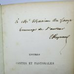 Couverture du livre Estimation du livre « Épîtres, Contes et Pastorales »