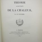 Couverture du livre Estimation du livre « oeuvre de Fourier. Tome premier : Théorie analytique de la chaleur. Tome second : Mémoires publiés dans divers recueils »