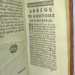 Couverture du livre Estimation du livre « abrégé de l’histoire de Port-Royal. (Première partie) »