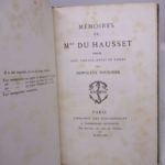 Couverture du livre Estimation du livre « mémoires de Mme. du Hausset »