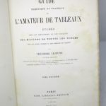 Couverture du livre Estimation du livre « guide théorique et pratique de l’amateur de Tableaux. Etudes sur les imitateurs et les copistes des maîtres de toutes les écoles dont les oeuvres forment la base ordinaire des galeries »