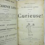 Couverture du livre Estimation du livre « curieuse! La Décadence latine. Ethopée II »