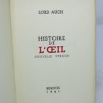 Couverture du livre Estimation du livre « l’Histoire de l’oeil. Nouvelle version »