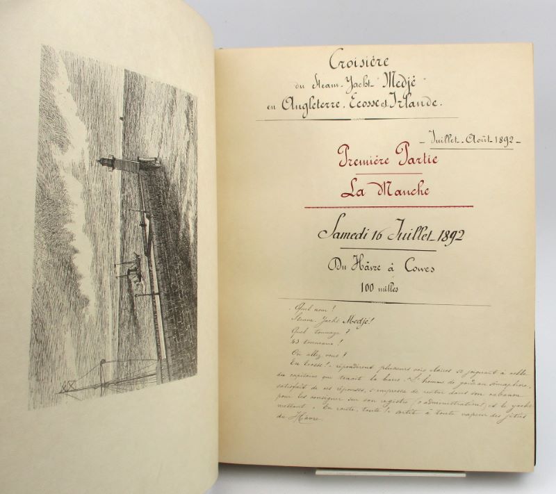 Couverture du livre Estimation du livre « croisière du Steam-Yacht Medjé, en Angleterre, Ecosse et Irlande. Juillet-Aout 1892 »