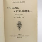 Couverture du livre Estimation du livre « un Soir à Cordoue »