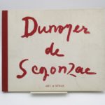 Couverture du livre Estimation du livre « dunoyer de Segonzac. Art et Style 56 »