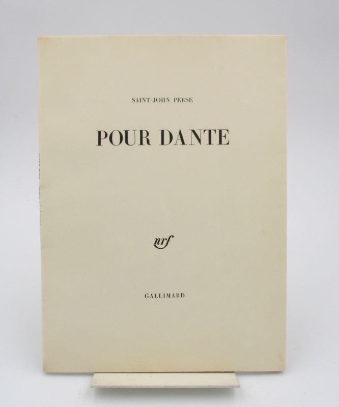 Couverture du livre Estimation du livre « pour Dante »