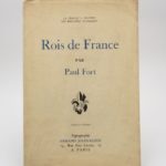 Couverture du livre Estimation du livre « rois de France »